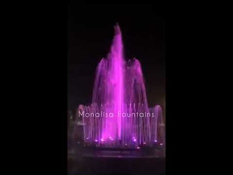 Frp outdoor dancing fountain, height: 3 feet