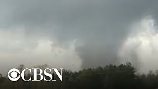Dangerous tornado outbreak threatening states across the South