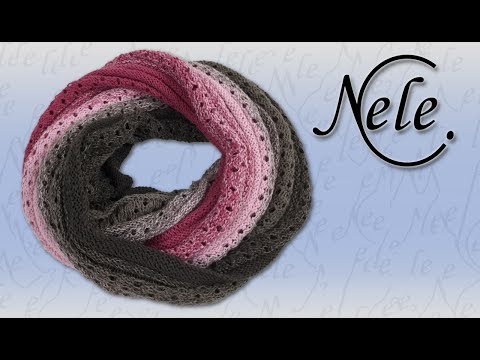 Möbius Loop Schal stricken, Möbius Muster "Träumling", "Schlüpfling", DIY Anleitung by NeleC.