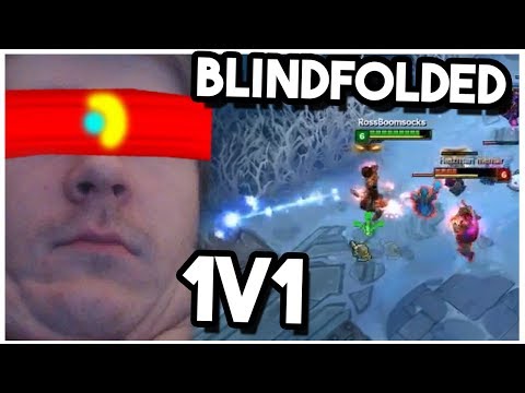 BLINDFOLDED 1V1 VS HEIZMAN THE NA DIAMOND LEE SIN GOD