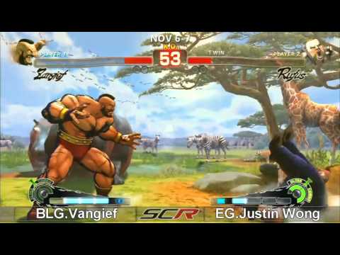 Socal Regionals 2010 - SSF4 Norcal vs Socal - BLG.Vangief vs EG.Justin Wong