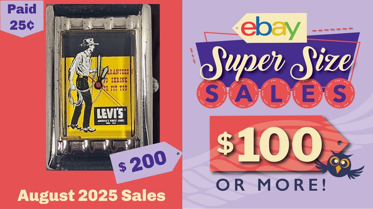 eBay $100 SuperSize Sales: Wonderful Randomness! Ecommerce Offers Unlimited Opportunities 💸