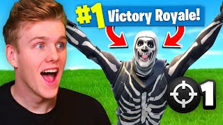 Reacting To My *FIRST* Victory Royale In Fortnite Battle Royale!