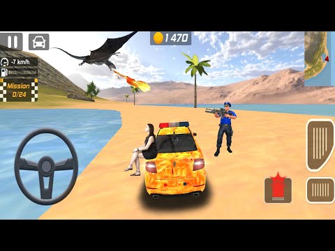 Police Car Mercedes S63 Pursuit Chase #19  new Android Gameplay