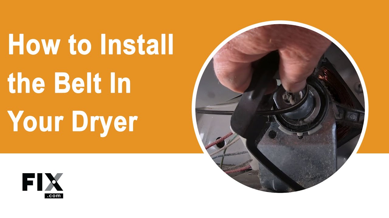 Quick Guide to Replacing a Dryer Belt