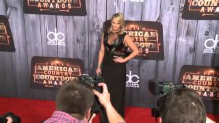 Miranda Lambert Red Carpet Fashion - ACCAs 2014