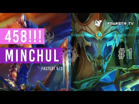 STARCRAFT FASTEST COREANO 🇰🇷 458 vs MINCHUL 🇰🇷 | M01·Bo5·R1