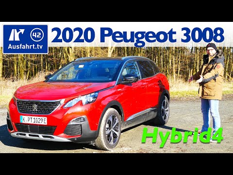 2020 Peugeot 3008 HYBRID4 300 e-EAT8 - Kaufberatung, Test deutsch, Review, Fahrbericht Ausfahrt.tv