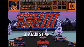 Crazy Cars III - Atari ST (1992) longplay