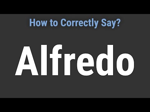 How to Pronounce Name Alfredo (Correctly!)