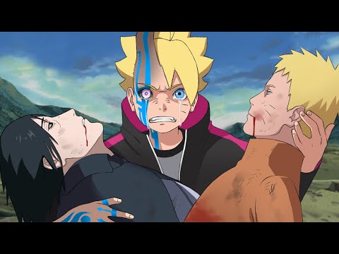 Naruto’s and Sasuke’s Death scene in the anime Boruto