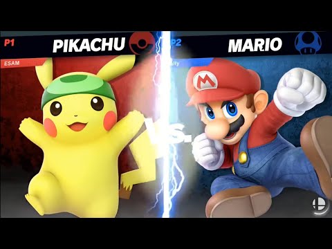 BofBC3 Grand Finals Highlights - Esam (Pikachu) vs Ally (Mario) | Doriyah #3