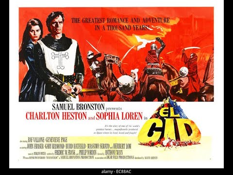 El Cid 1961 with Charlton Heston and Sophia Loren