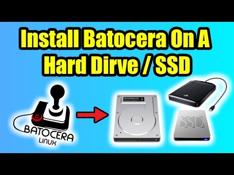 How To Install Batocera To A Hard Drive - SSD Or External HD Video
