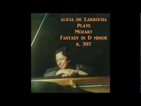 Alicia de Larrocha plays Mozart - Fantasy, K.397