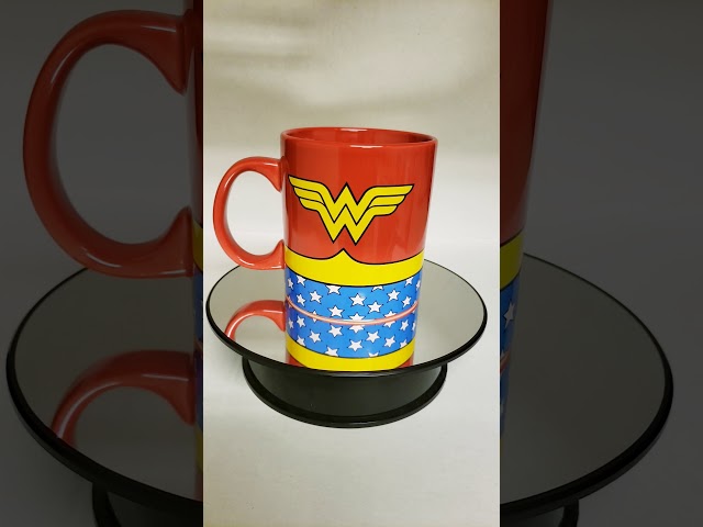 Vídeo relacionado con United Labels DC Comics Wonder Woman - Taza de café (cerámica, 320 ml), color turquesa