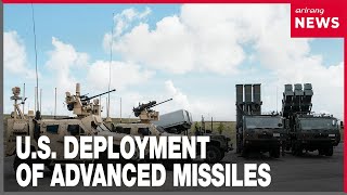 U.S. Marines deploy advanced missile and air defense systems to Okinawa