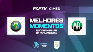 MELHORES MOMENTOS | CEARENSE SUPERBET 2026 | QUADRANGULAR DA PERMANÊNCIA | QUIXADÁ 1x3 MARANGUAPE