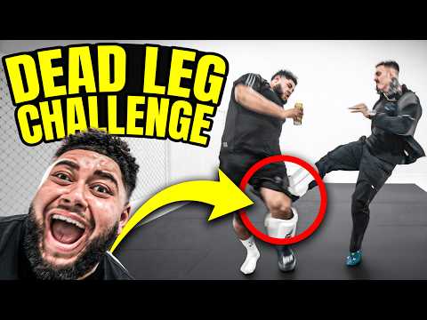 Dead Leg Challenge With Big Zuu! Tom Aspinall