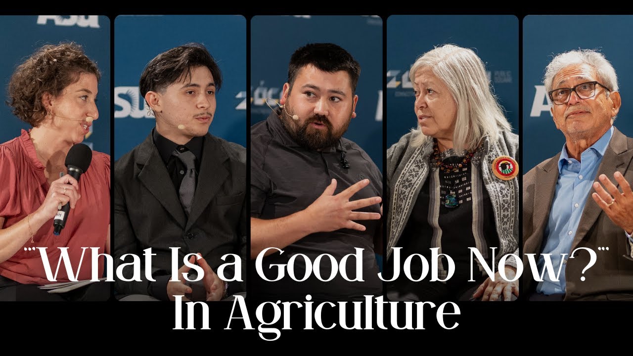 “What Is a Good Job Now?” In Agriculture