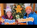 Christmas Treasure Hunt With Blippi Meekah Holiday Fun Moonbug Kids Play And Goal Club
