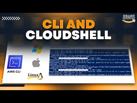 Command Line Interface Cli And Cloudshell Aws Tutorial