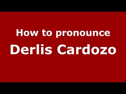 How to pronounce Derlis Cardozo (Spanish/Argentina) - PronounceNames.com