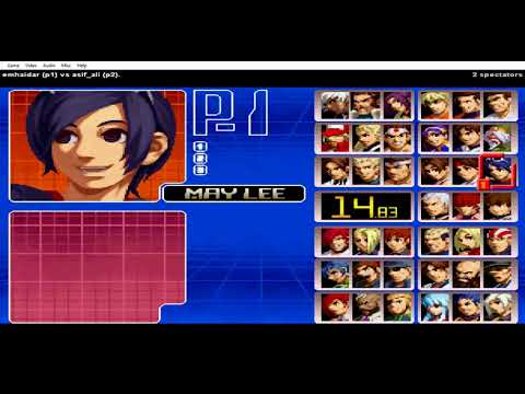 The King of Fighters 2002 em_haider(Malaysia) vs asif_ali(BD) 2017/11/03