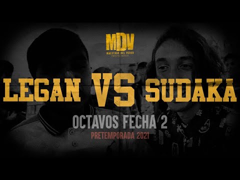 SUDAKA VS LEGAN - Octavos F2 (Pretemporada 2021) - Maestros Del Verso