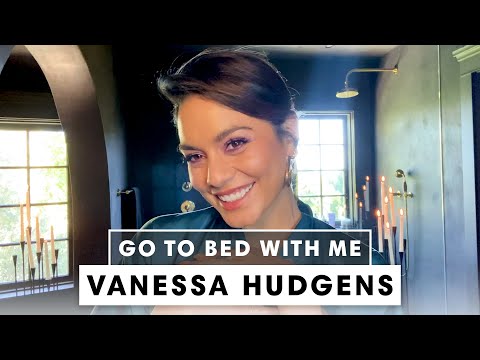 揭祕範妮莎-哈金斯的夜間護膚法｜和我一起睡覺｜哈珀雜誌 (Vanessa Hudgens' Nighttime Skincare Routine | Go To Bed With Me | Harper's BAZAAR)