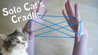 Solo Cats Cradle - How to play with only one person! Step by Step