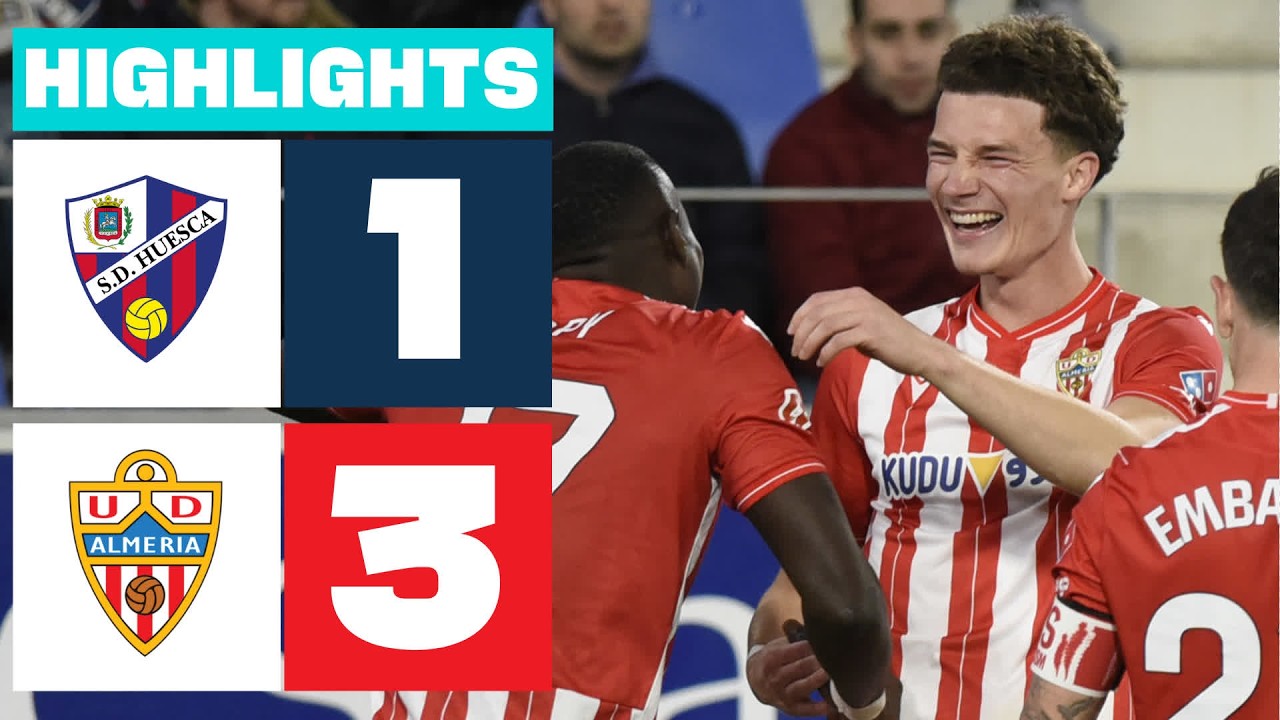 Huesca vs Almería Highlights