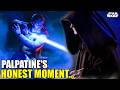 When Palpatine FINALLY Admitted Obi Wan Was A Threat To Him