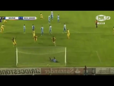 El golazo de Pachi Carrizo Boca1 vs Bolivar1