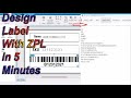 How To Design a Label With ZPL Language | Design a Label in ZPL Designer