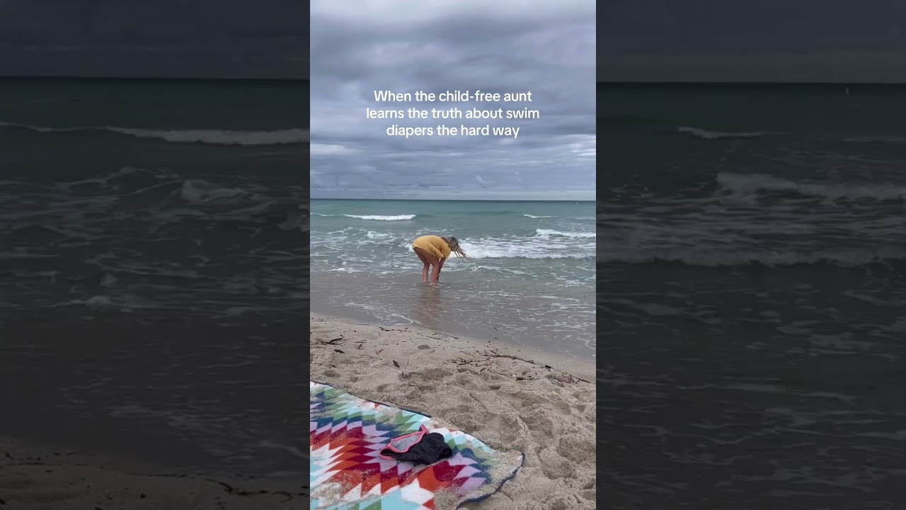 A unfortunate way to find out about swim diapers 🥲 sorry Fay #swimdiapers #familytravel #traveltips