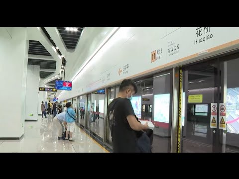 Faça um passeio na nova linha de metrô que conecta Suzhou a Xangai, no leste da China