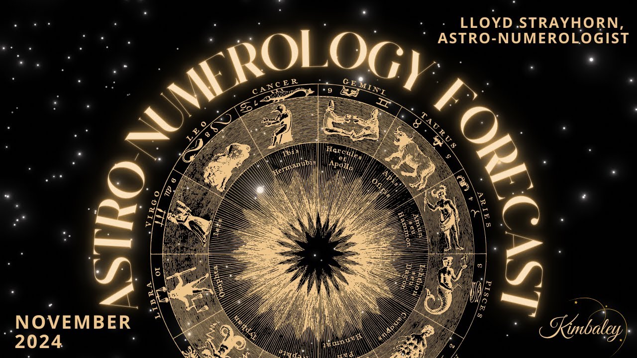 November 2024 Astro Numerology Forecast, Mercury Retrograde | LLoyd Strayhorn, Astro-Numerologist