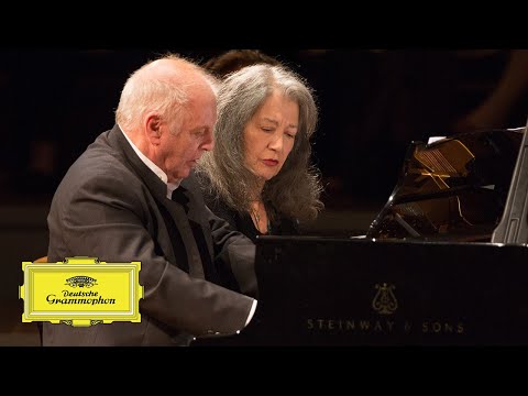 Martha Argerich & Daniel Barenboim – Mozart: Sonata in D Major for Two Pianos, I.Allegro con spirito