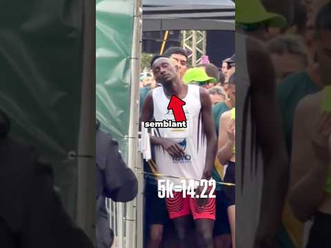 Il fait semblant d’être épuisé, puis choque tout le monde 🏃‍♂️