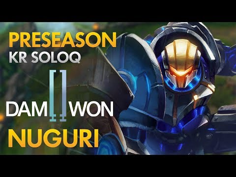 Preseason: Damwon Gaming Nuguri - Jayce Top Lane - KDA 15/1/6