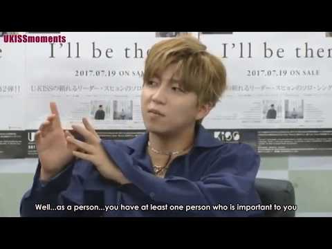 [ENG SUB] 170720 U-KISS Soohyun talks about how "I'll be There" is about KEVIN