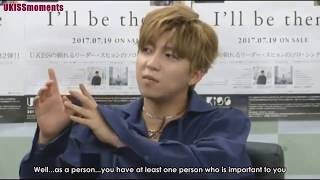 [ENG SUB] 170720 U-KISS Soohyun talks about how "I'll be There" is about KEVIN