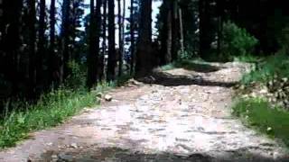 preview picture of video 'Bansko MTB trail - north direction'