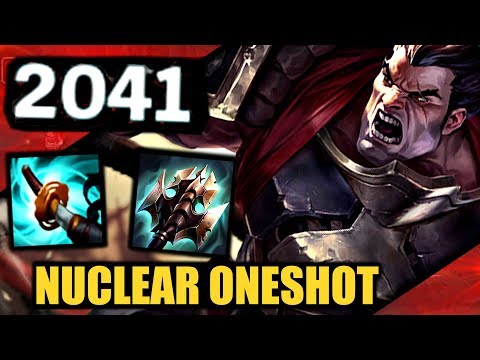 2000+ TRUE DAMAGE !! Nuclear One-Shot DARIUS ( Titanic Hydra + Stormrazor = INSTAKILL )