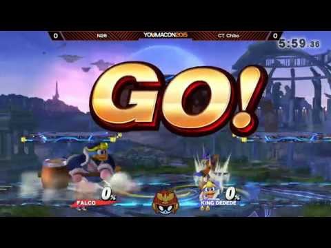 Youmacon 2015 Wii U - Chibo vs N26 - Smash Bros. 4 Wii U