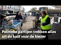 Van gratis poffertjes tot afvalprikken: politieke partijen voeren campagne    | RTV Utrecht