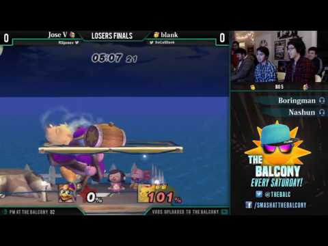 PM @ the Balcony 82 - Losers Finals ft. blank (???) VS Jose V (???)