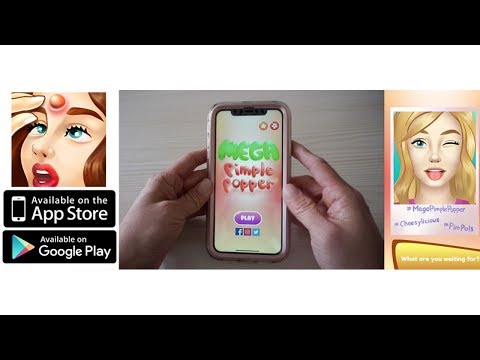 MEGA Pimple Popper App (Apple, Android) #MegaPimplePopper - YouTube