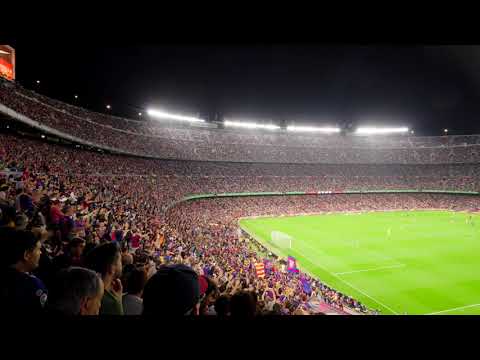 84.000 Fans Singing UN DIA DE PARTIT (Allez Allez Allez) FC Barcelona vs Athletic Bilbao